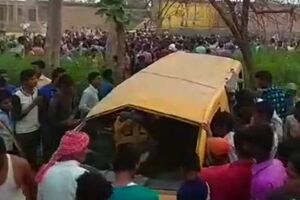 Авария произошла сегодня утром