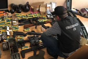 СБУ изъяла большое количество оружия