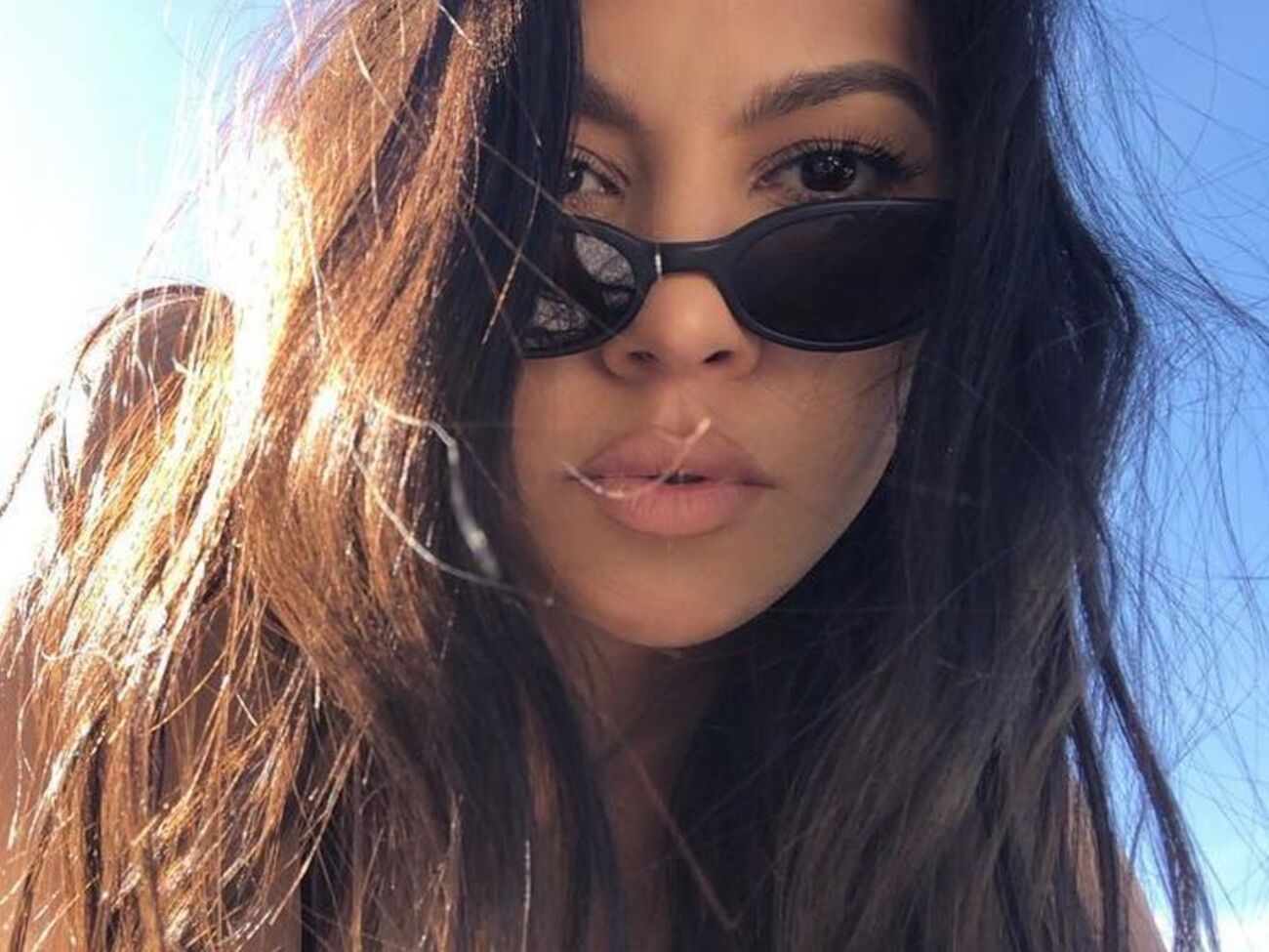 Кортні Кардашян продемонструвала фігуру