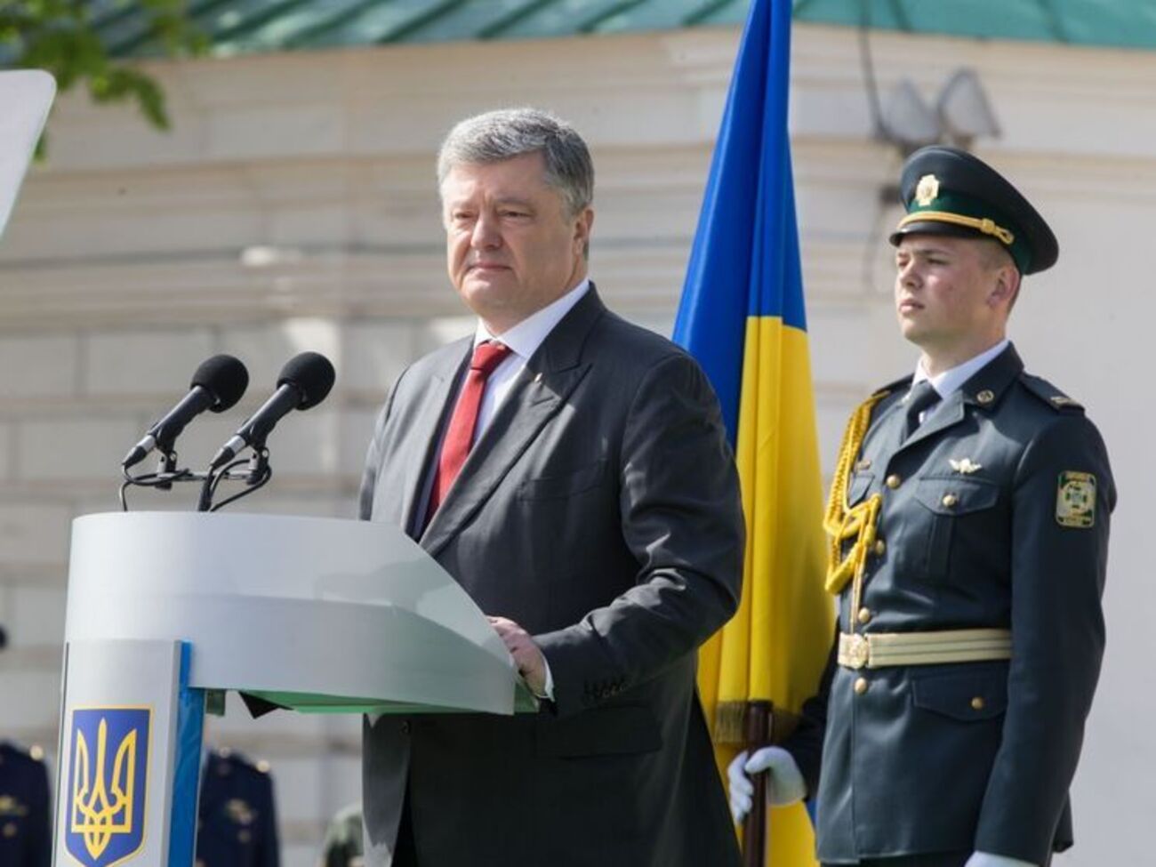 Порошенко выступил на торжествах по случаю 100-летия создания Пограничной службы Украины