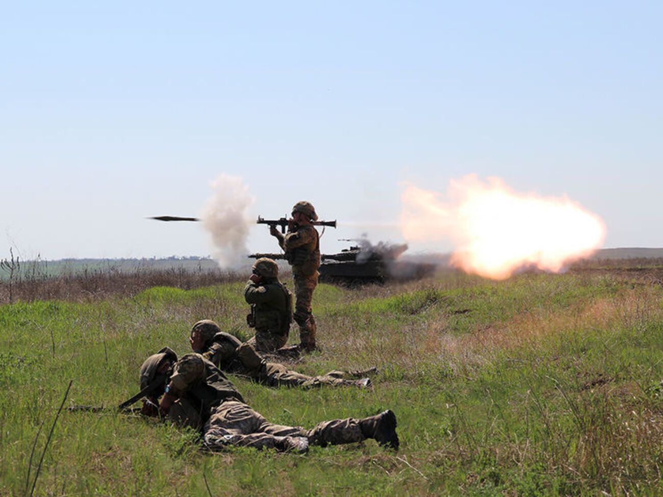 В Украине прошли военные учения