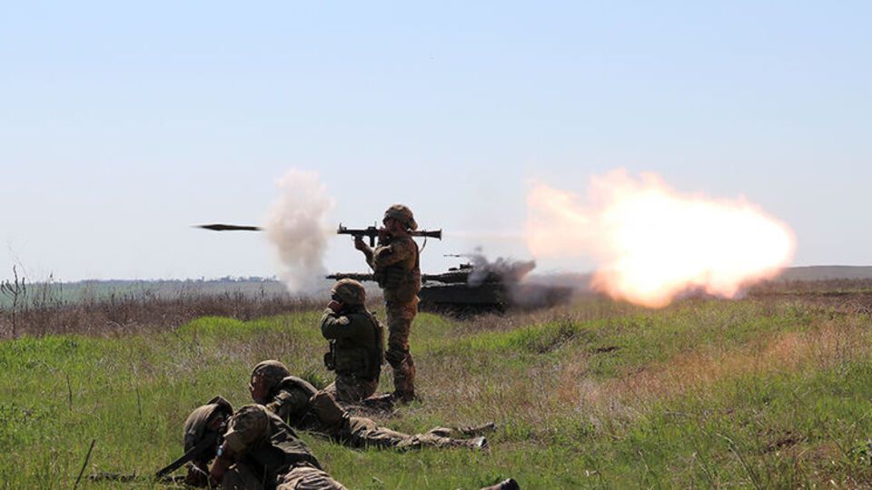 В Украине прошли военные учения