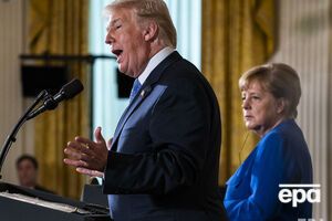 Трамп і Меркель вийшли до преси після переговорів