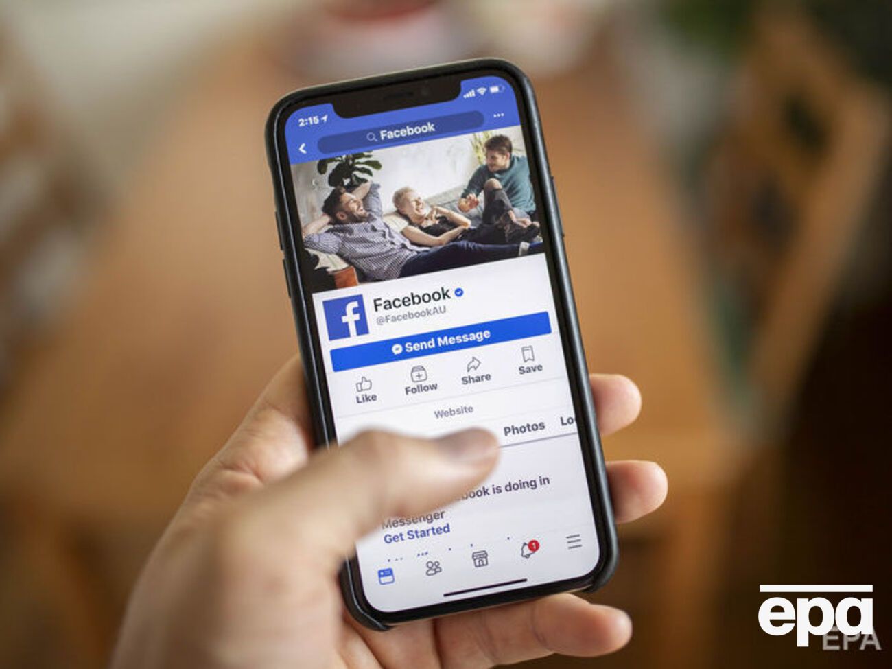 В марте Facebook ежедневно посещали 1,45 млрд пользователей