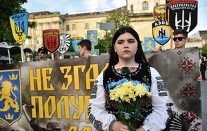 У Львові пройшов марш на честь 75-річчя дивізії СС "Галичина". Фоторепортаж