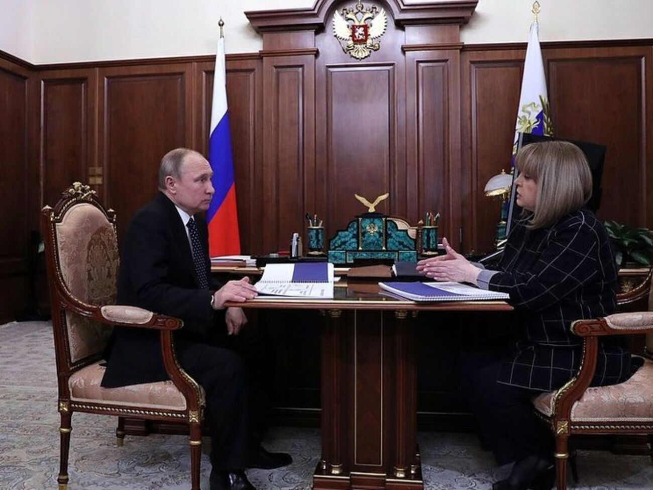 Путин заявил, что проведение "чистых" выборов в РФ&nbsp; &ndash; личная заслуга Памфиловой