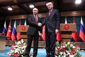 Путин и Эрдоган дали совместную пресс-конференцию