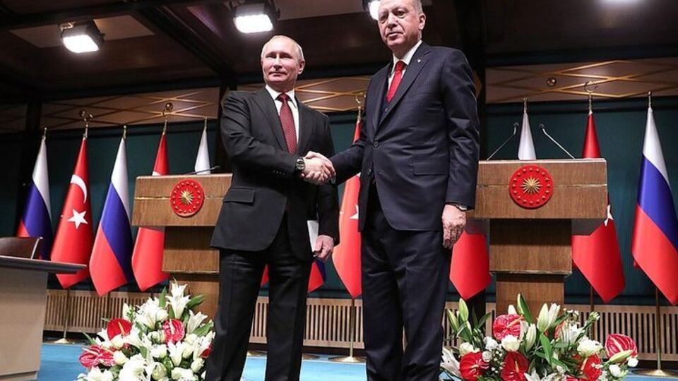 Путин и Эрдоган дали совместную пресс-конференцию