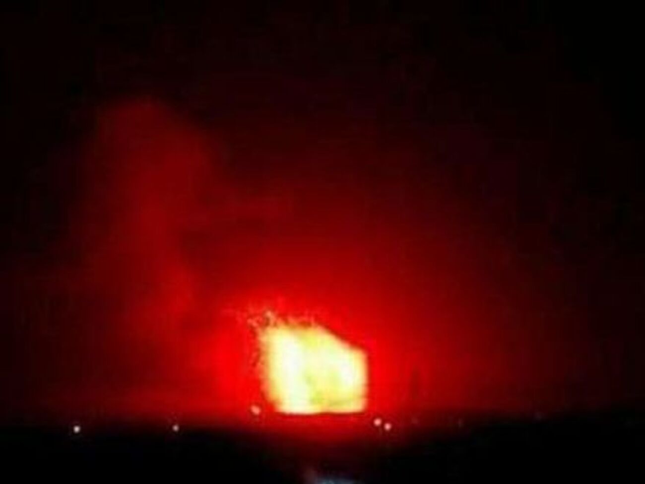Ракетный удар якобы нанесли вечером 29 апреля