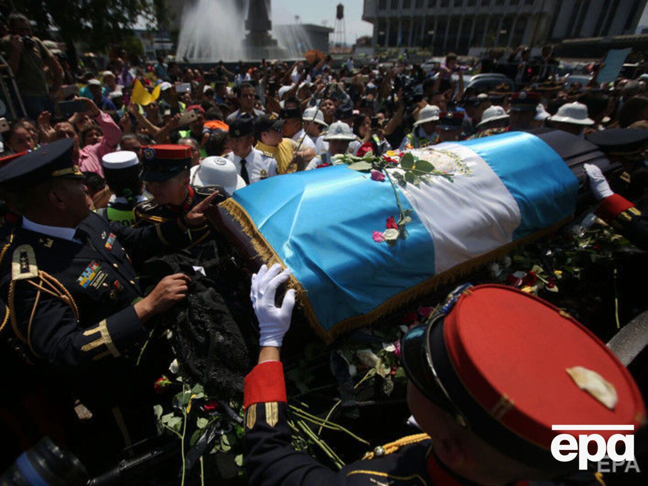 В Гватемале попрощались с президентом&nbsp;Альваро Арзу