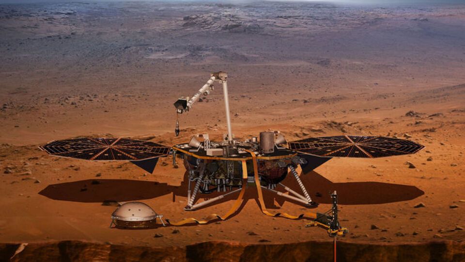 Апарат NASA буде бурити свердловину на Марсі