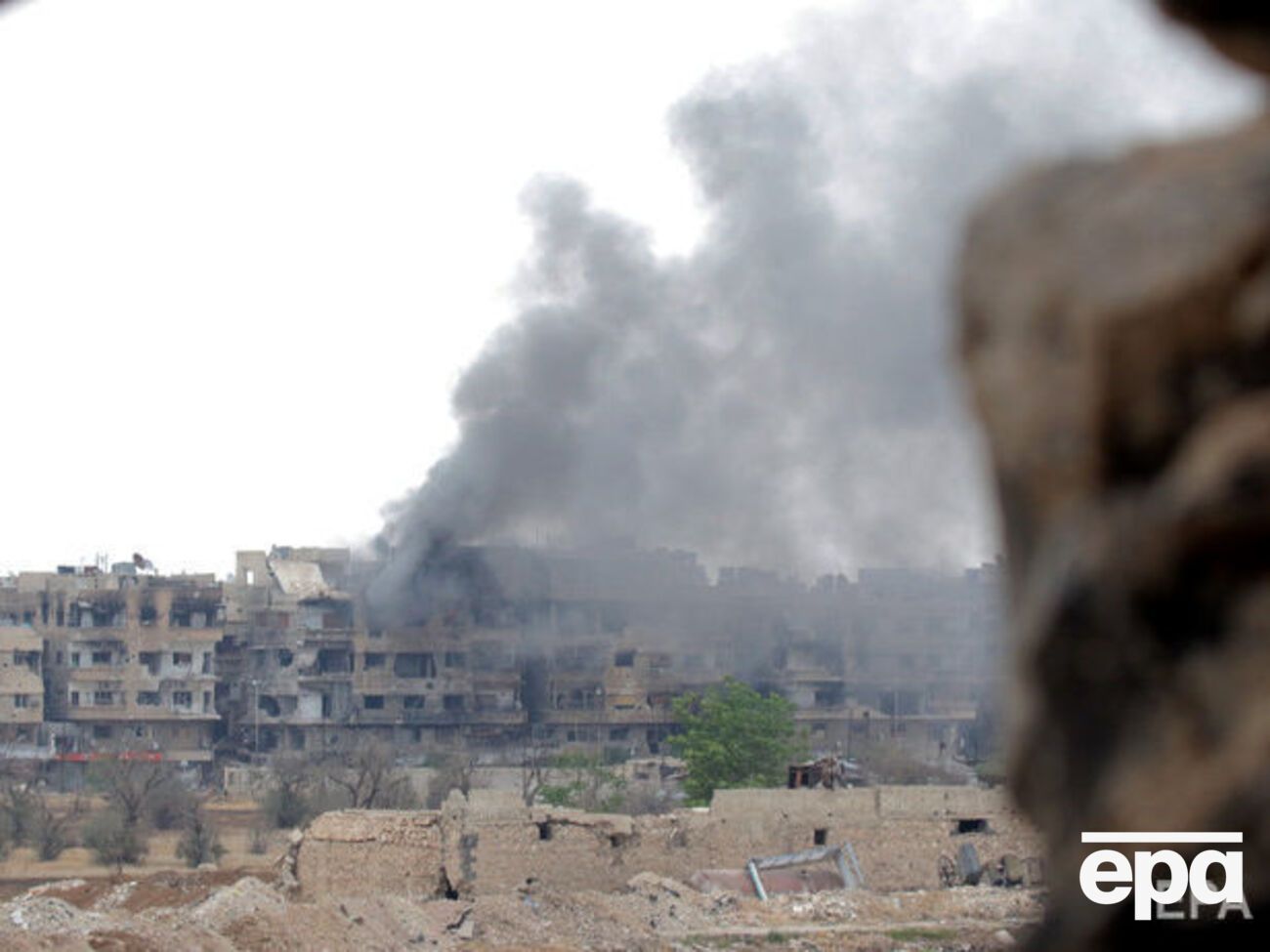 Ракетні удари по Сирії призвели до потужного вибуху