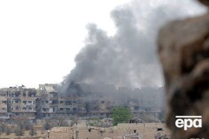 Ракетні удари по Сирії призвели до потужного вибуху