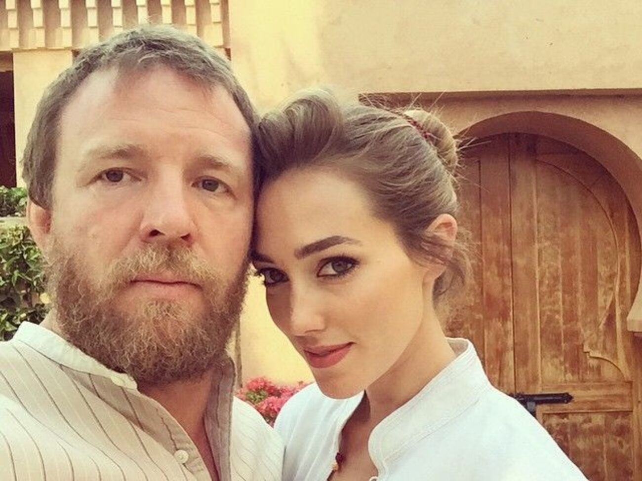 Річі із дружиною в Україні