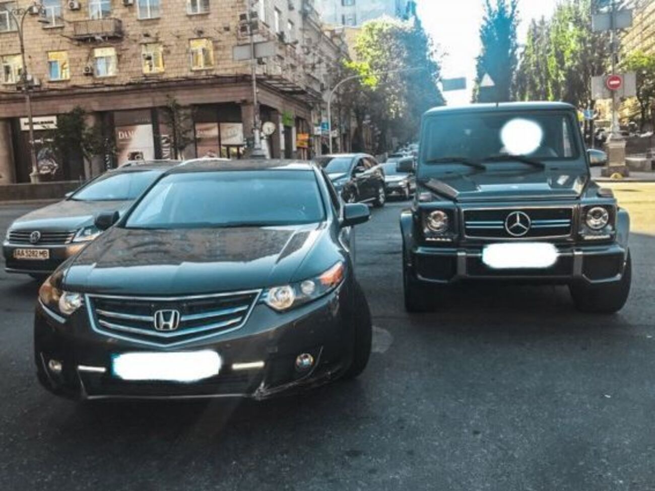 Напавшие на Найема ехали на немецких автомобилях