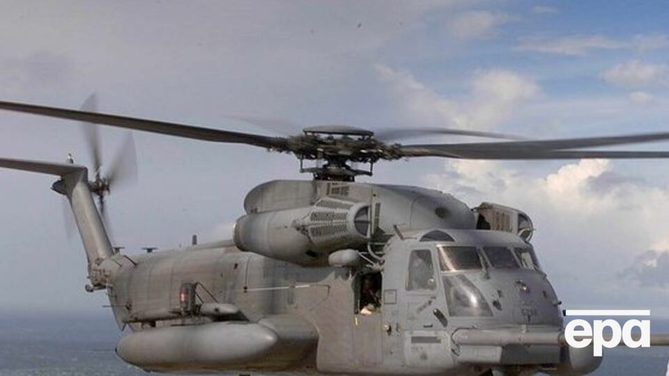 Вертолет разбился во время учений вблизи границы с Мексикой