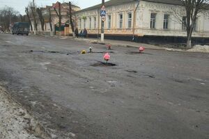 "Дружину можна привезти з Києва сюди і тішити чудовими клумбами, які з'явилися на дорогах", – написав активіст