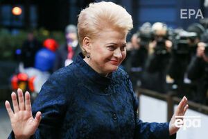 Грібаускайте: Україна створила армію, яка здатна себе захистити