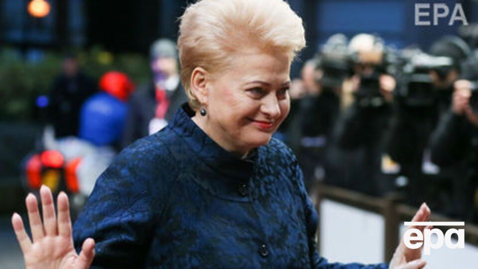 Грибаускайте: Украина создала армию, которая способна себя защитить
