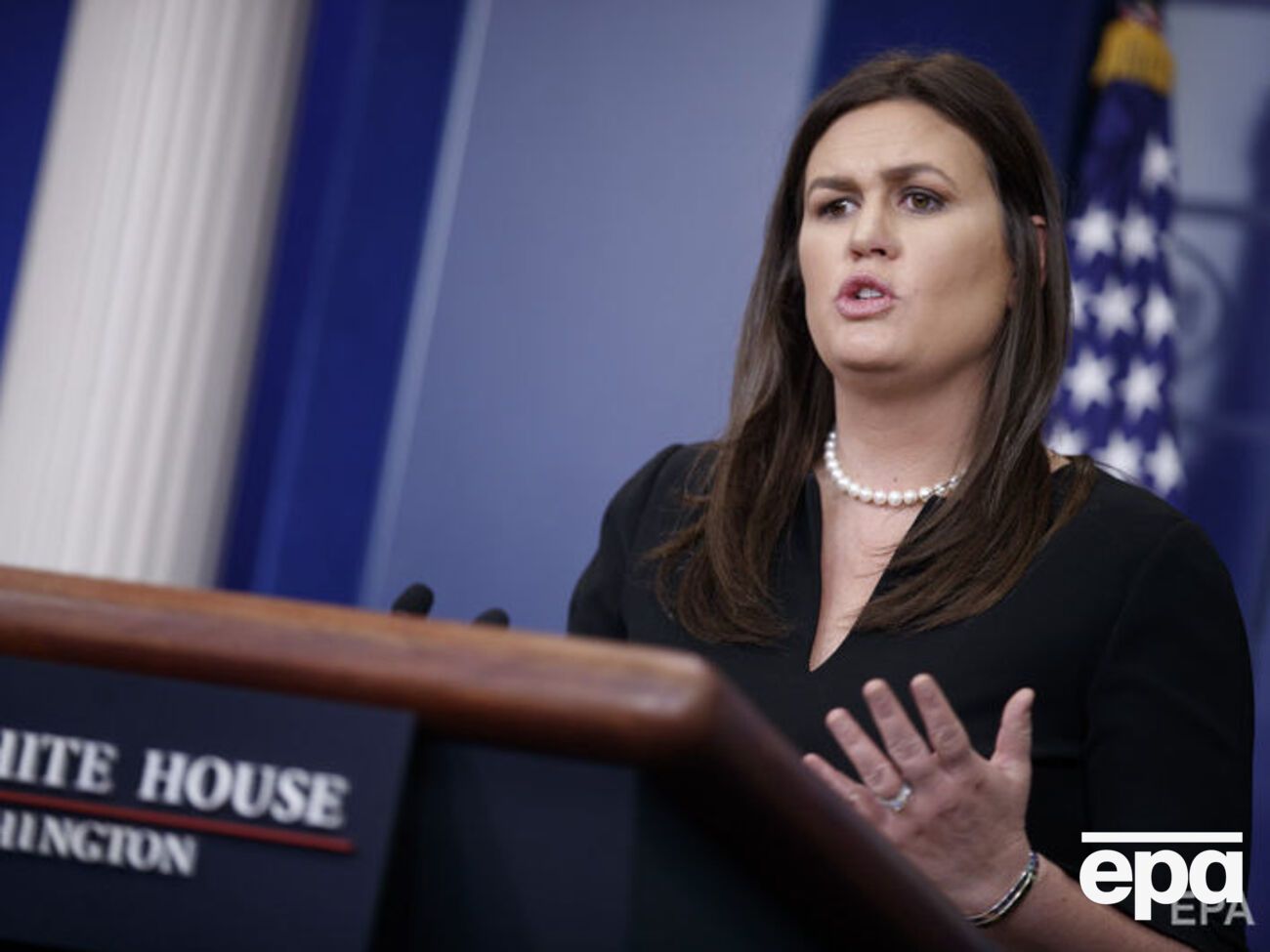 Сандерс: США проводят консультации с союзниками