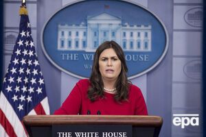 Сандерс заверила, что Вашингтон занимает "очень жесткую" позицию в отношении Москвы