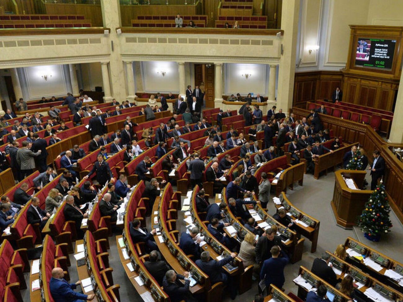 За закон проголосовали 276 народных депутатов