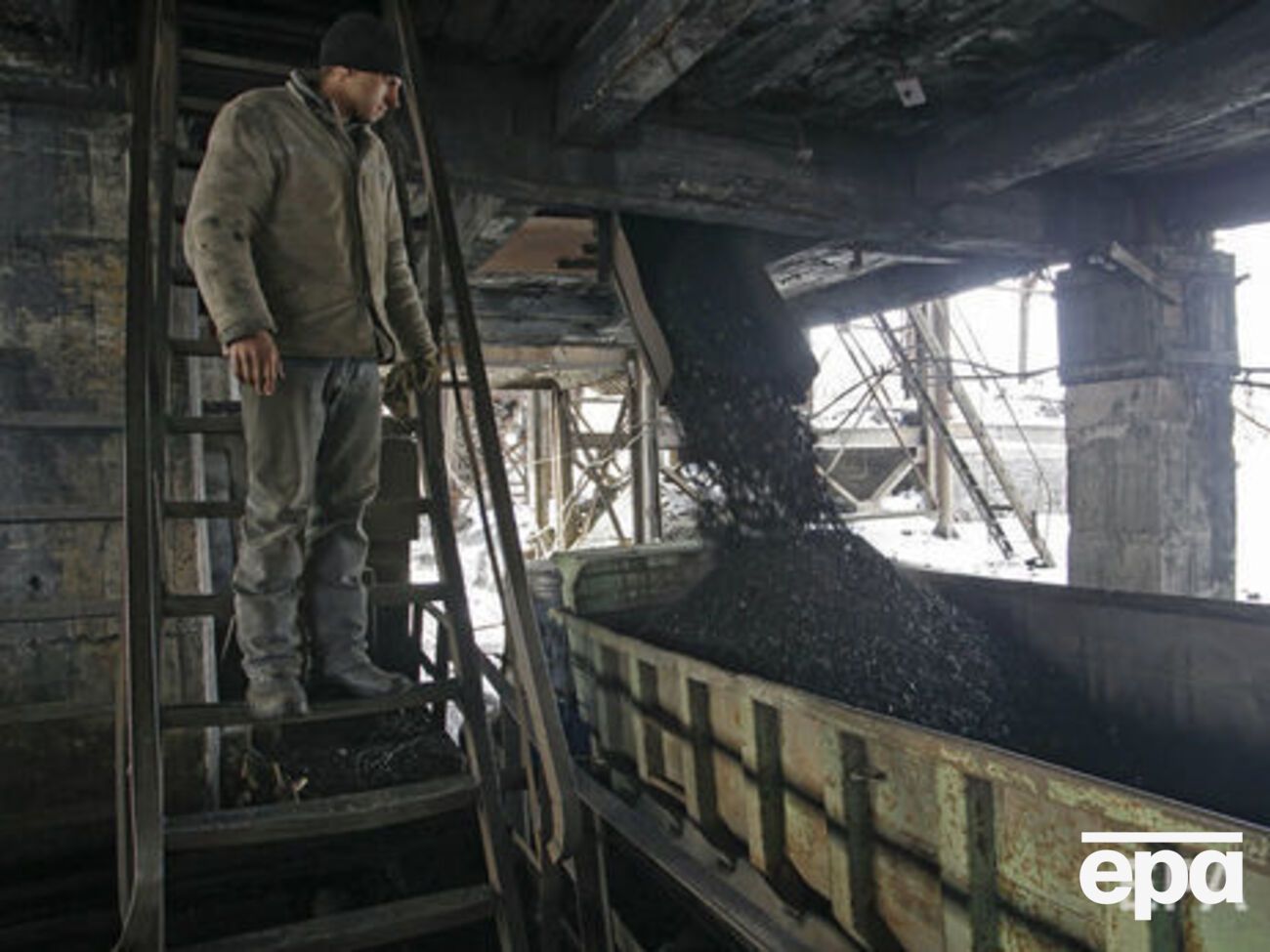 Россия является главным импортером угля для Украины