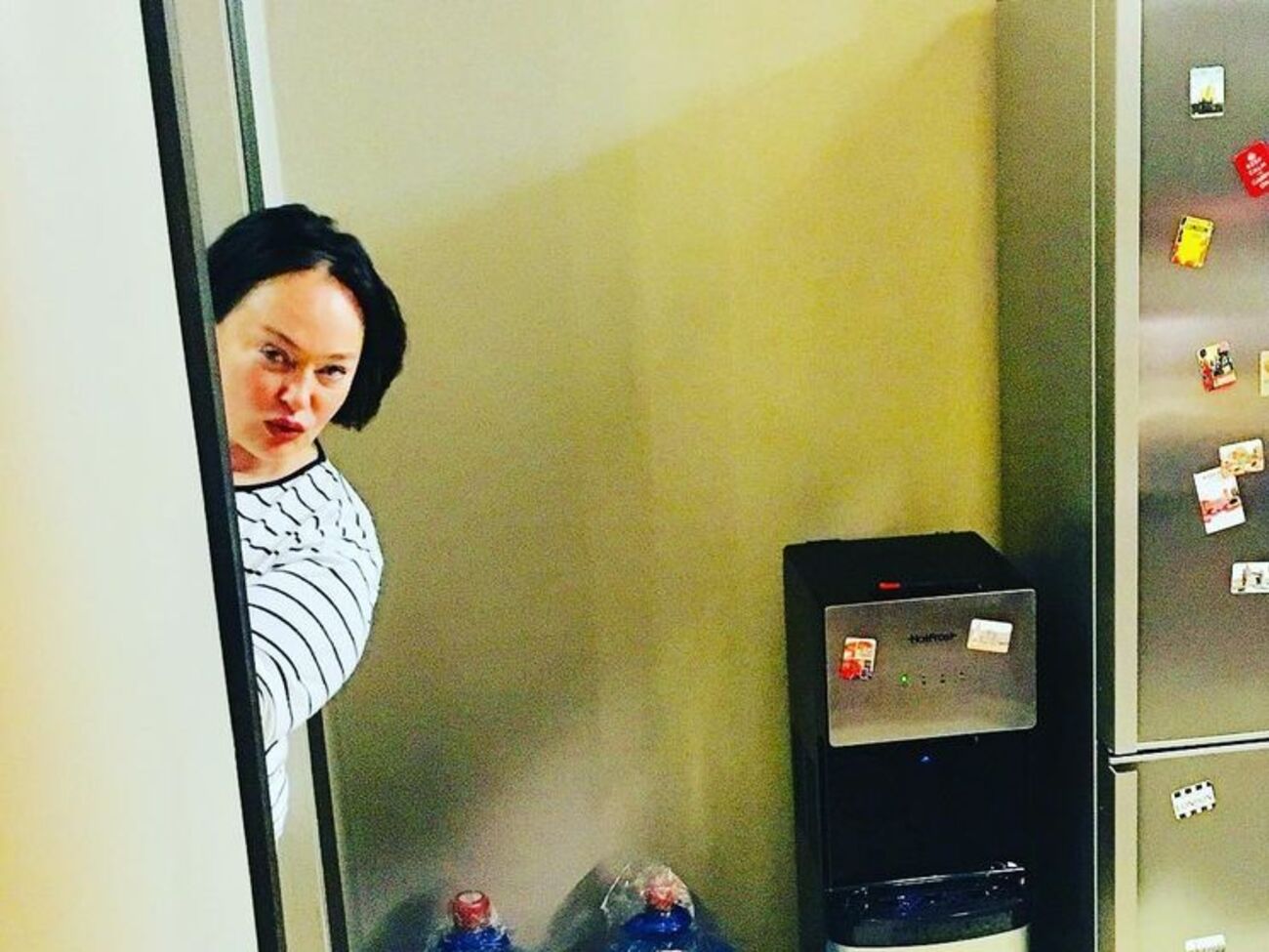 Гузєєва: Руку порізала у день народження Льольки