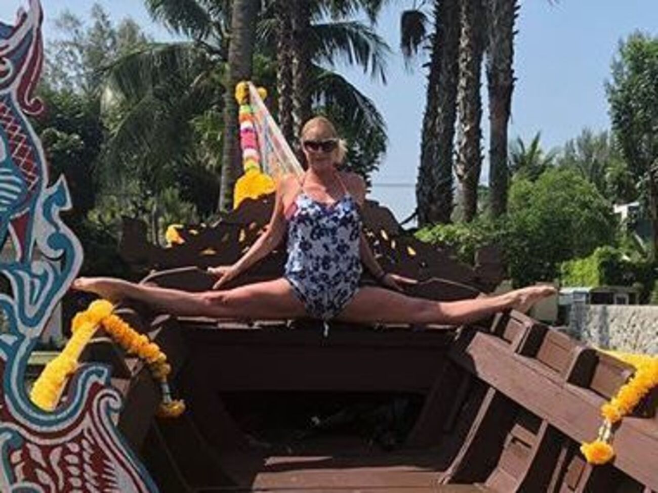 Волочкова:&nbsp;Ни дня без спорта и растяжки. А у вас как?