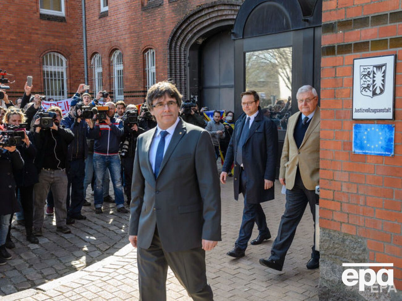 Пучдемон вышел из немецкой тюрьмы