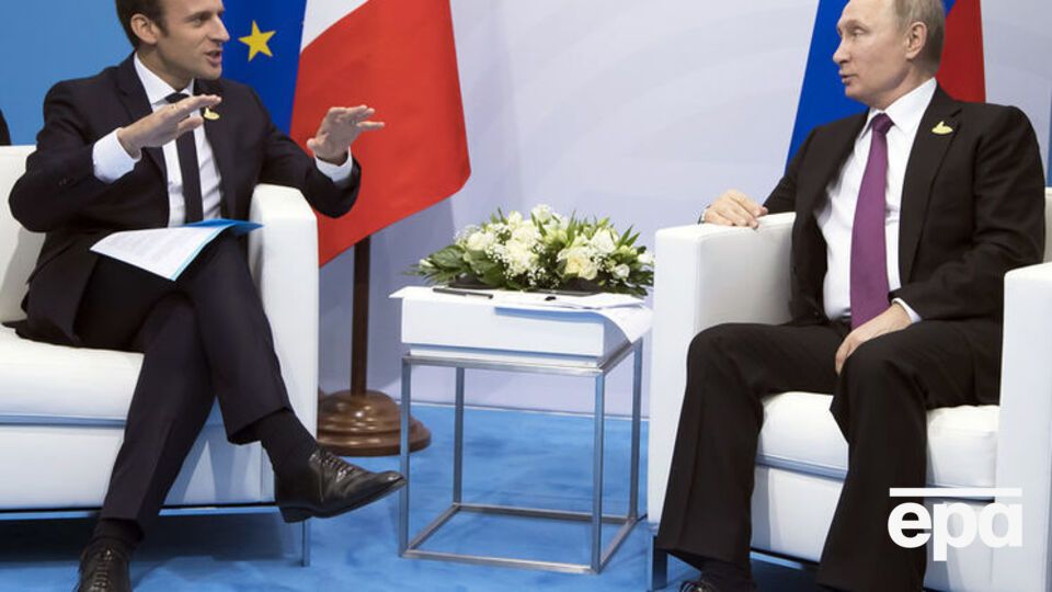 Макрон и Путин поговорили по телефону