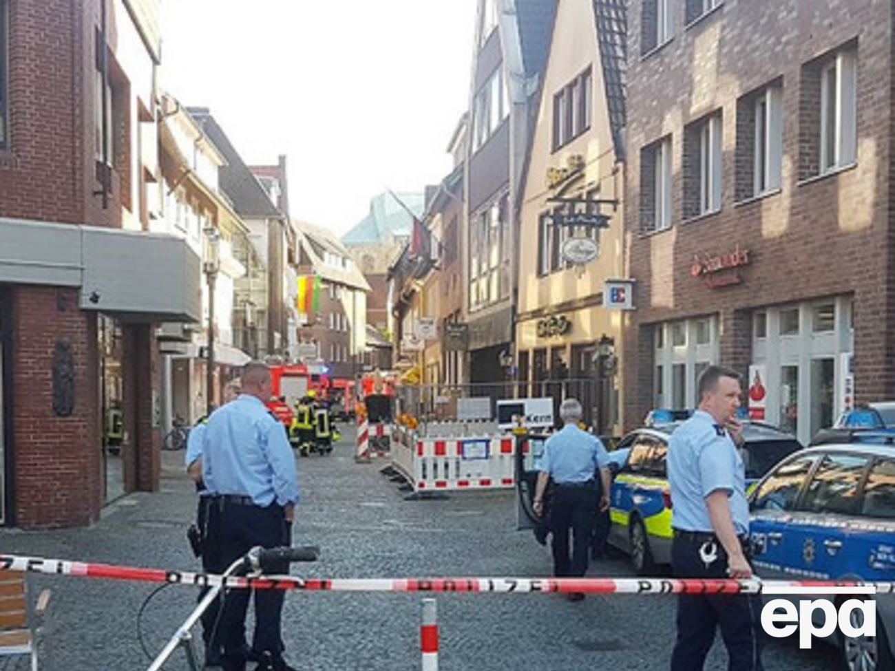 Полиция Германии расследует наезд