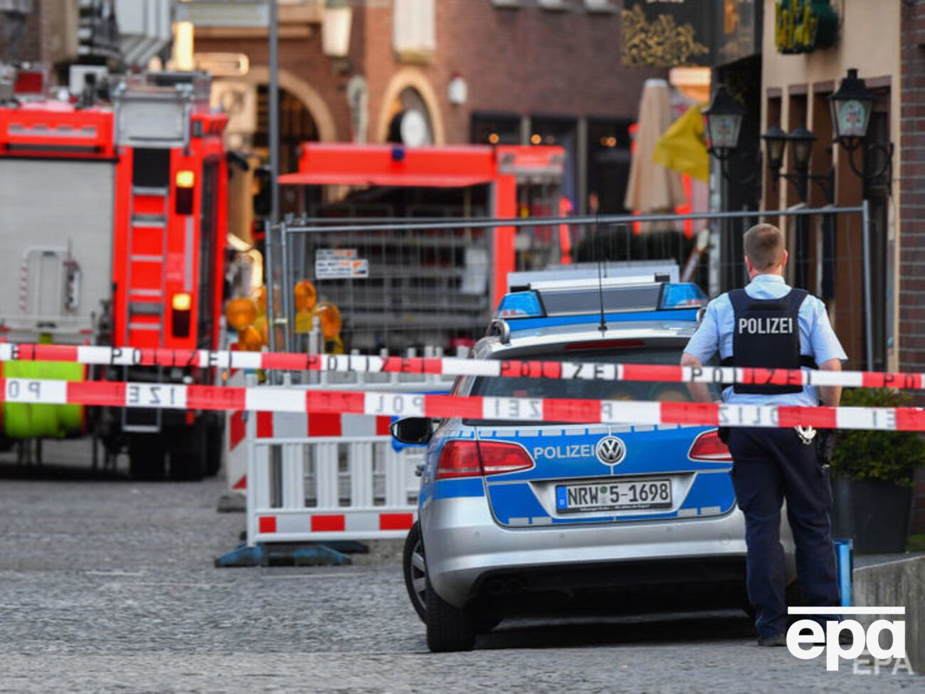 Наезд произошел в центре Мюнстера