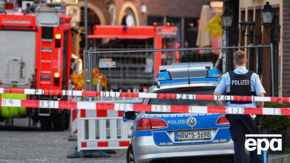 Наезд произошел в центре Мюнстера