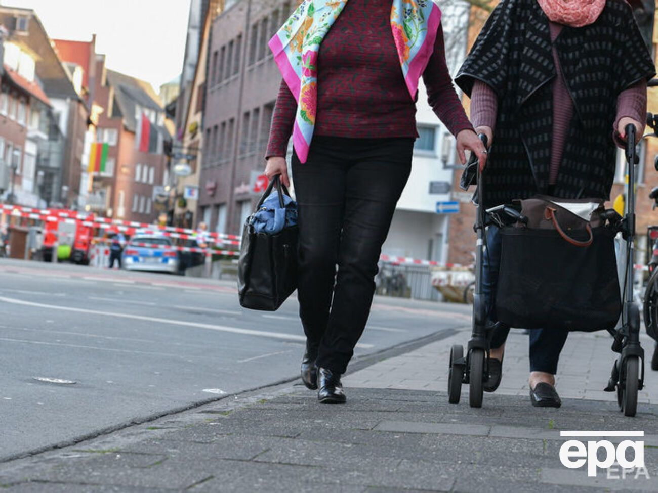 Наезд произошел в центре города