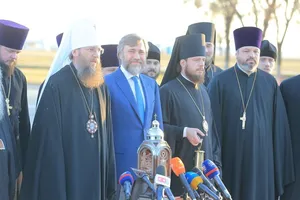 Вадим Новинский: Мы привезли этот огонь с пожеланиями для каждой семьи, чтобы он согрел вас