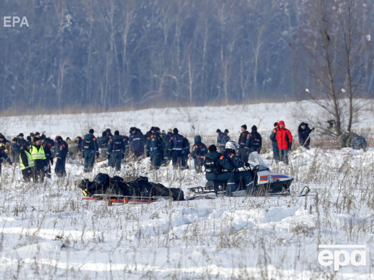 Поиски останков велись, еще когда на поле лежал снег