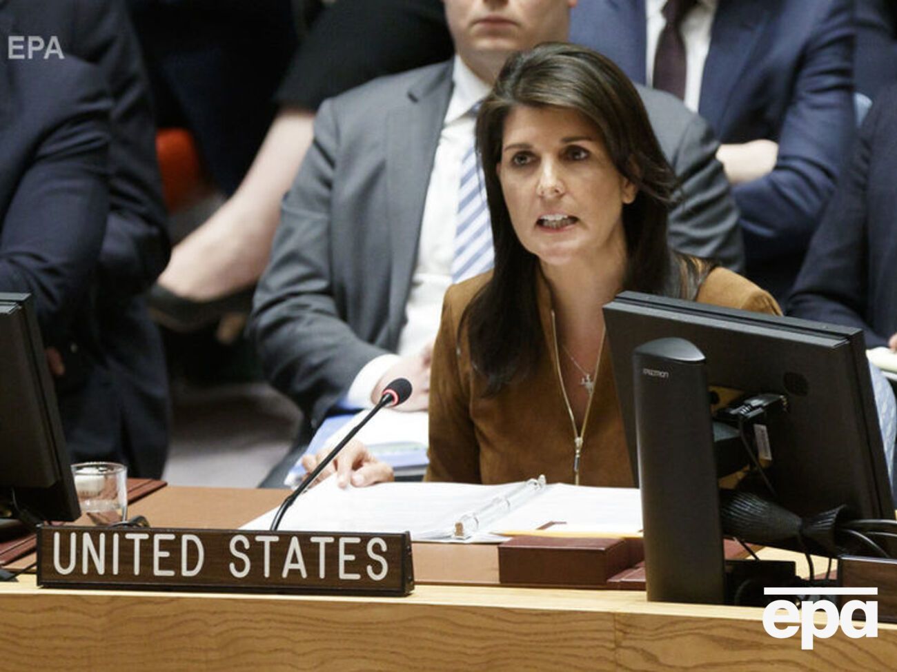 Хейли: Мы живем в мире, где использование химического оружия стало нормой