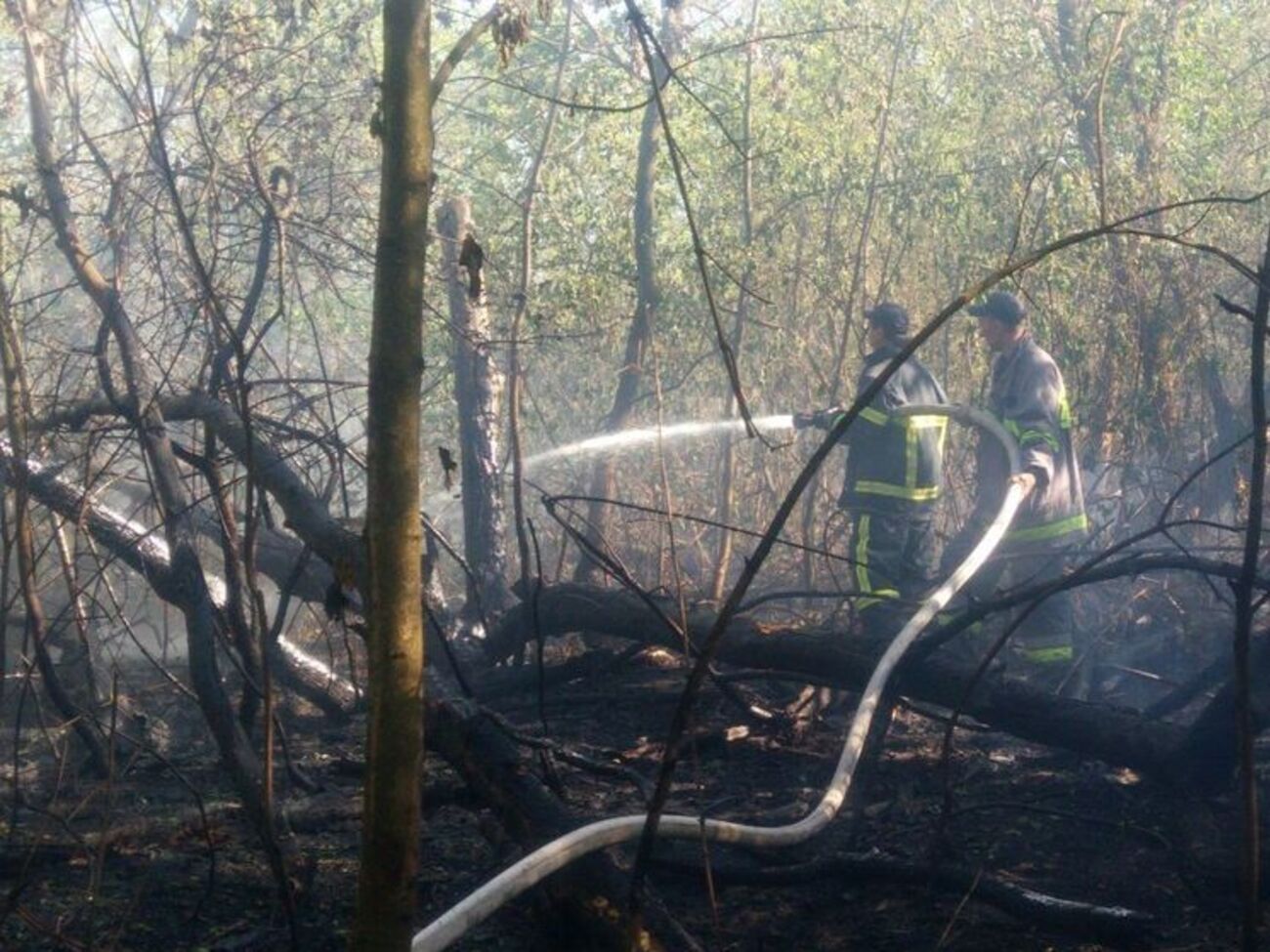 О 16.47 30 квітня пожежу було локалізовано, а о 18.04 – ліквідовано