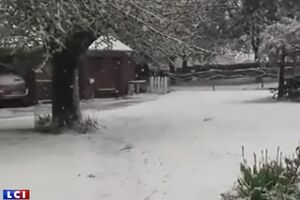 В Нормандии температура опустилась ниже нуля