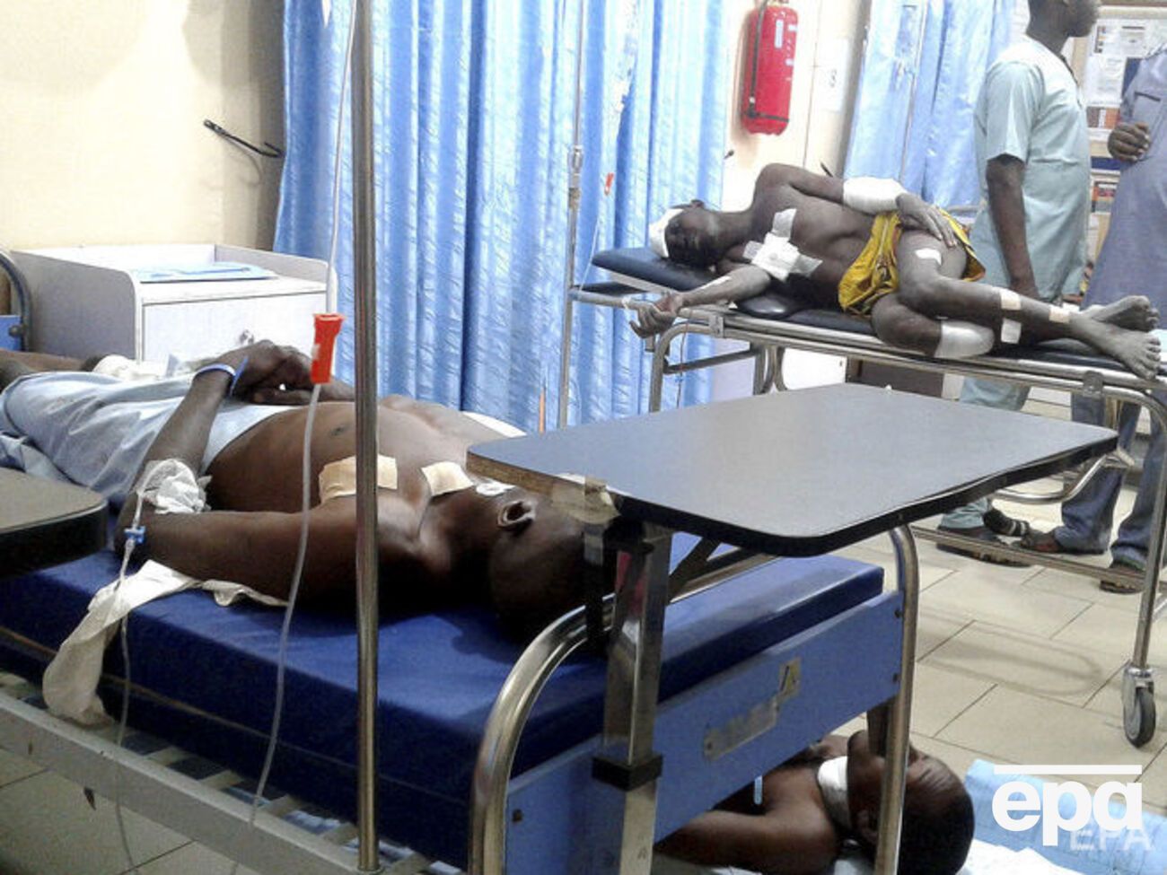 Госпитализированы 56 человек