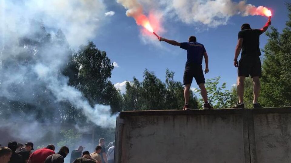 Націоналісти мітингують у Козині