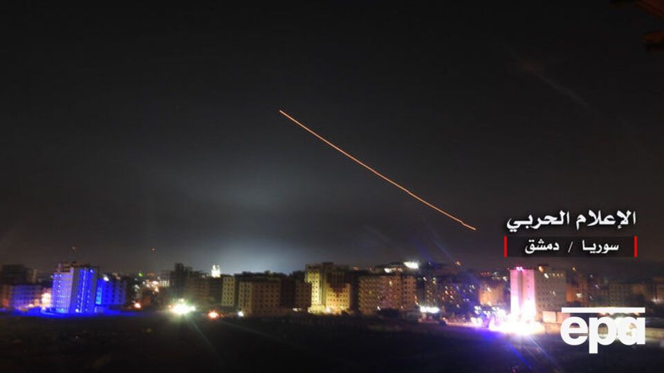 В ночь на 10 мая Израиль обстрелял военные объекты в Сирии