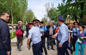На мітингу в Алмати затримано 70 осіб