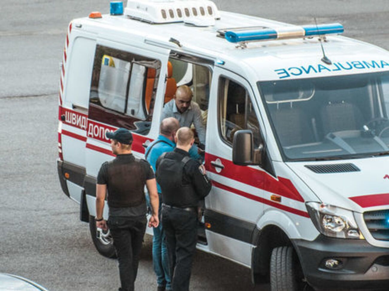 Найем в результате драки в центре Киева получил перелом челюсти