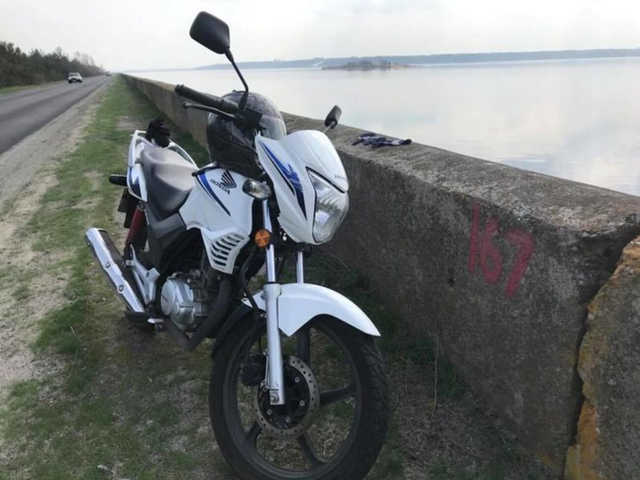 Мотоцикл Honda похитили из-под здания Апелляционного суда Киева