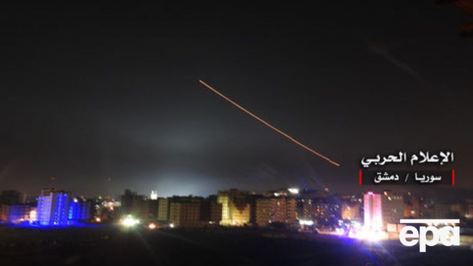 10 мая Израиль обстрелял военные объекты в Сирии