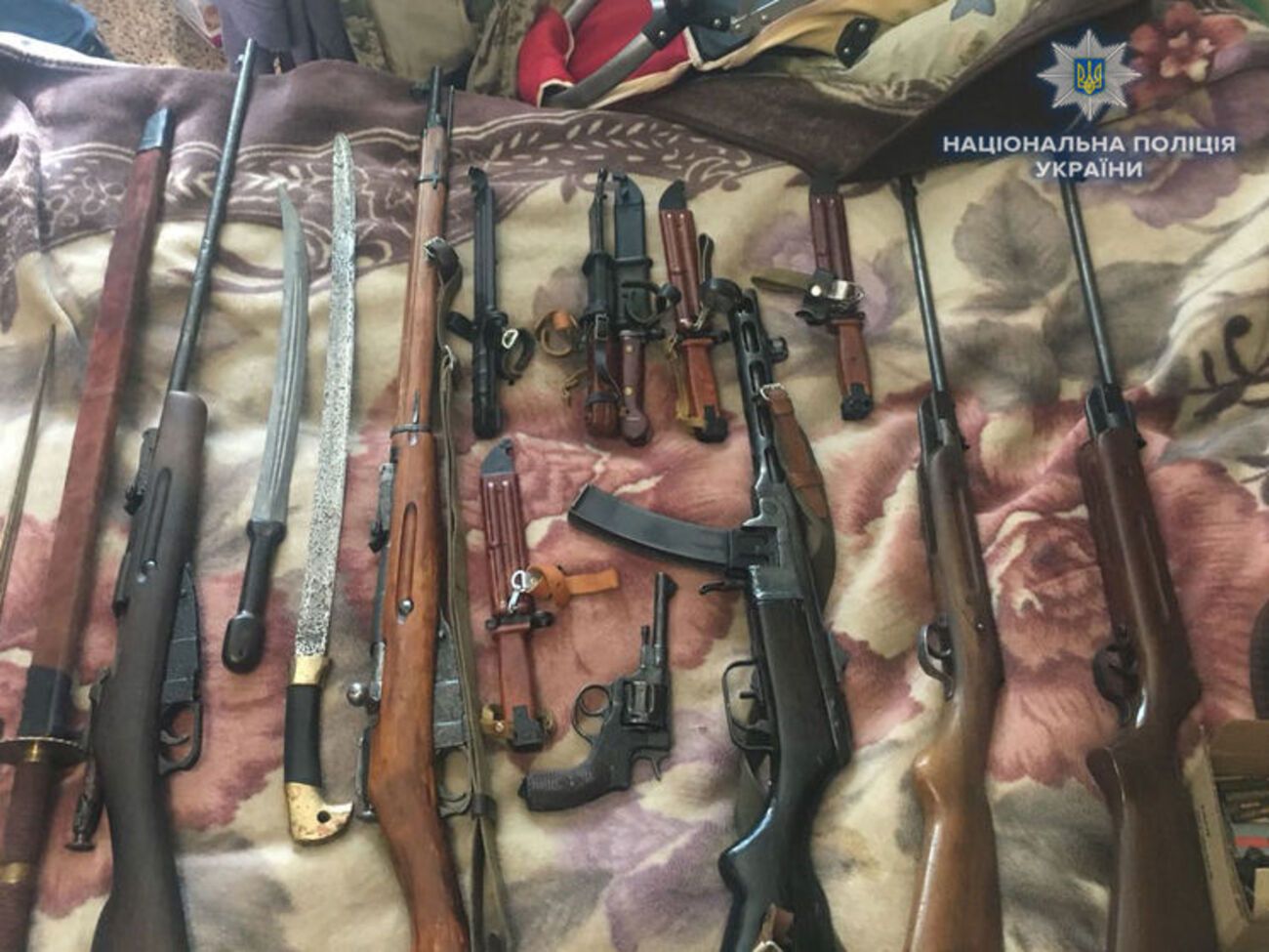В доме жителя Ровно нашли арсенал оружия