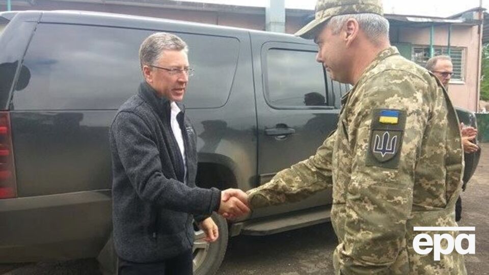 Наев ознакомит Волкера с военной и гуманитарной составляющими операции на Донбассе