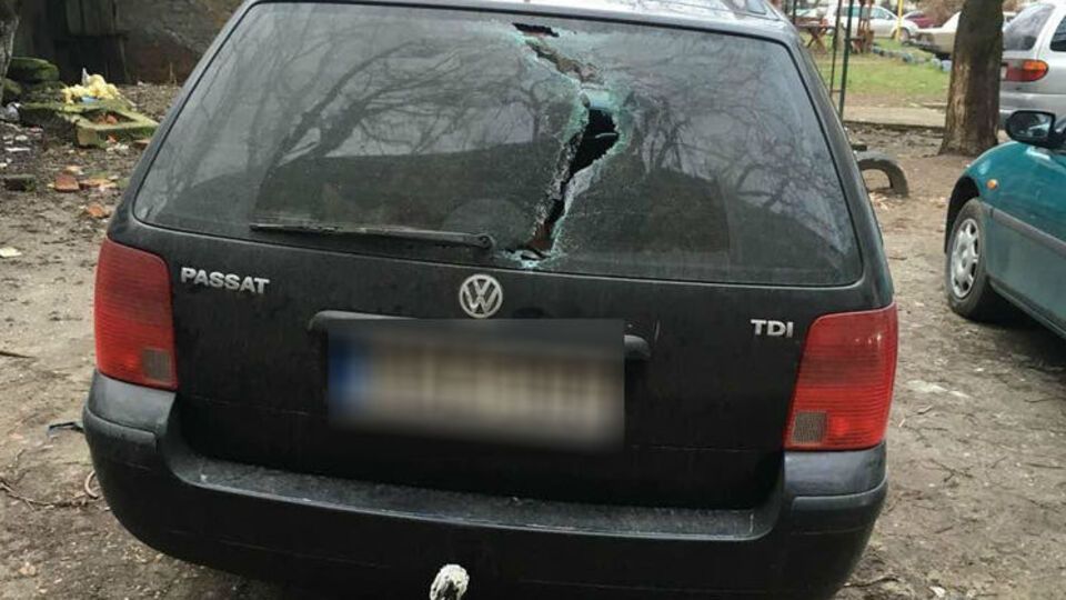 Целью злоумышленников были автомобили с венгерскими номерами